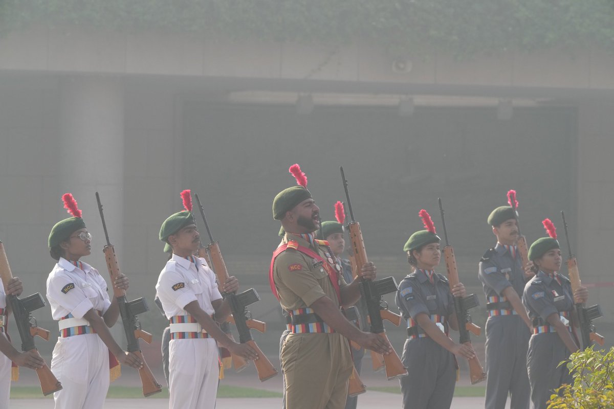 HQ_DG_NCC's tweet photo. 75 Glorious years of NCC. Today is reminder that our freedom was not free, our martyrs paid for it with their lives. NCC, extends its gratitude to the nation for the support and love for 75 years. Let's make our youth, ambassadors of peace, harmony and strength
.

#belimitless https://t.co/0nvUwEjCQD