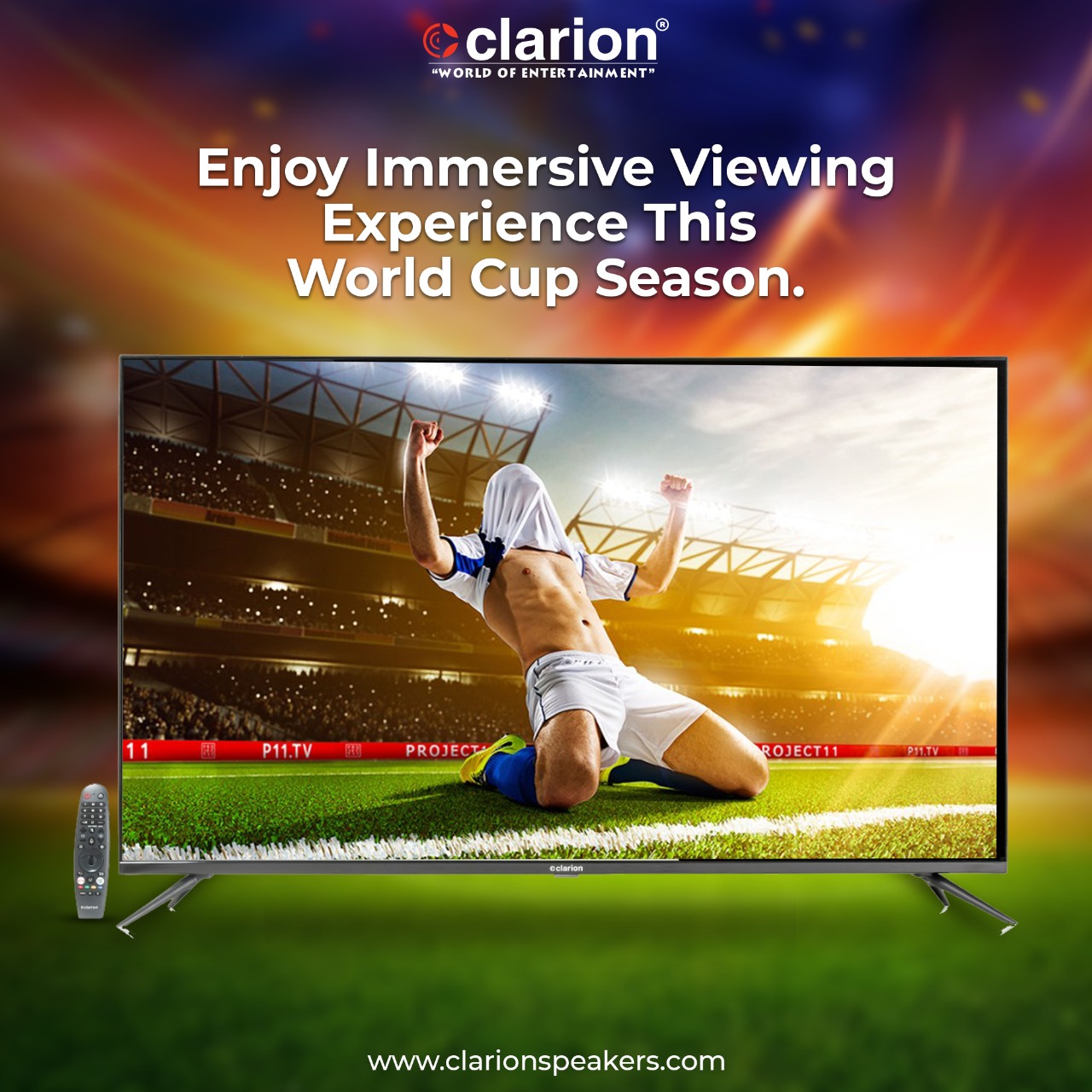 Clarion Speakers on Twitter "Enjoy immersive viewing experience with Clarion LED TVs, on this