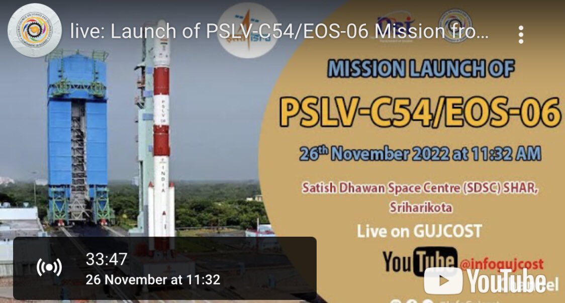 DirectorNilesh's tweet photo. It is humble request to all of you for watch the ISRO Satellite Launch program today on GUJCOST’s YouTube link #ISROSpaceTutor #GUJCOST
https://t.co/XmkvSSsgji
@narottamsahoo @dstGujarat @IndiaDST @isro https://t.co/G41jygFVWE