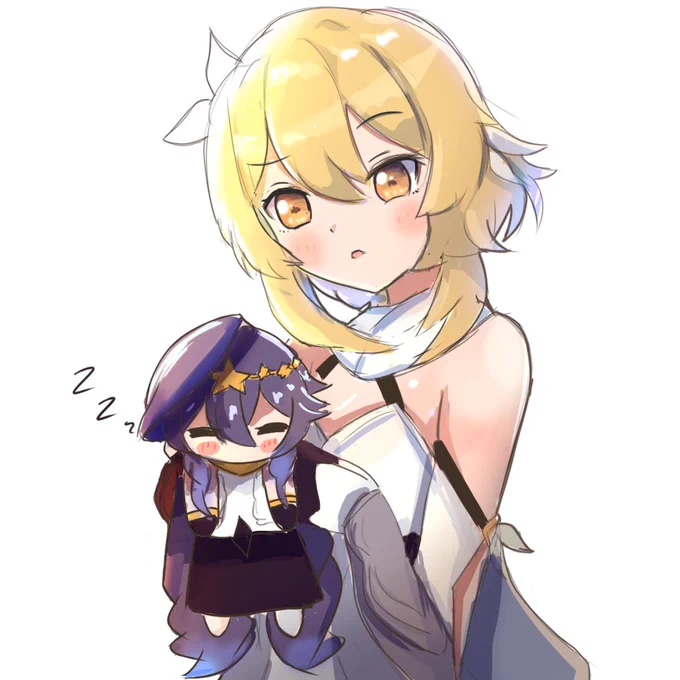 a very smol layla#Genshinlmpact 