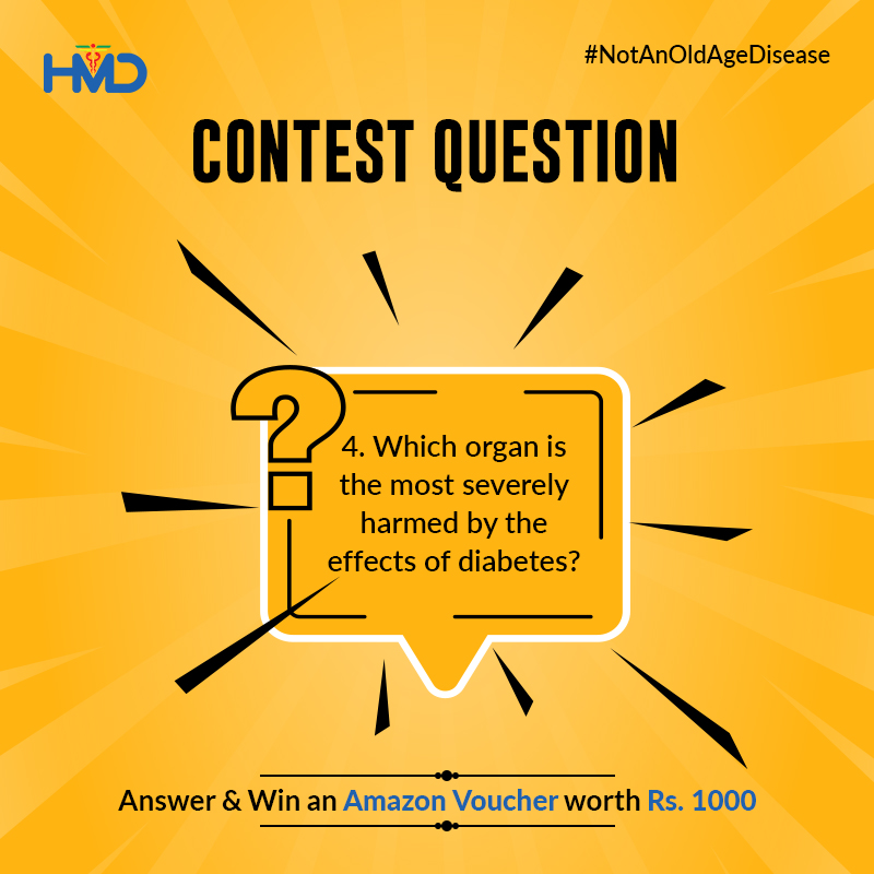 Enter the #contest by sharing your answers to qualify for a Rs. 1000 #AmazonGiftVoucher
Follow these 4 simple steps to participate in the contest:
Answer every question in DM within 24 hours of posting
Like The Post
Tag 3 people
Follow us on Instagram
#NotAnOldAgeDisease