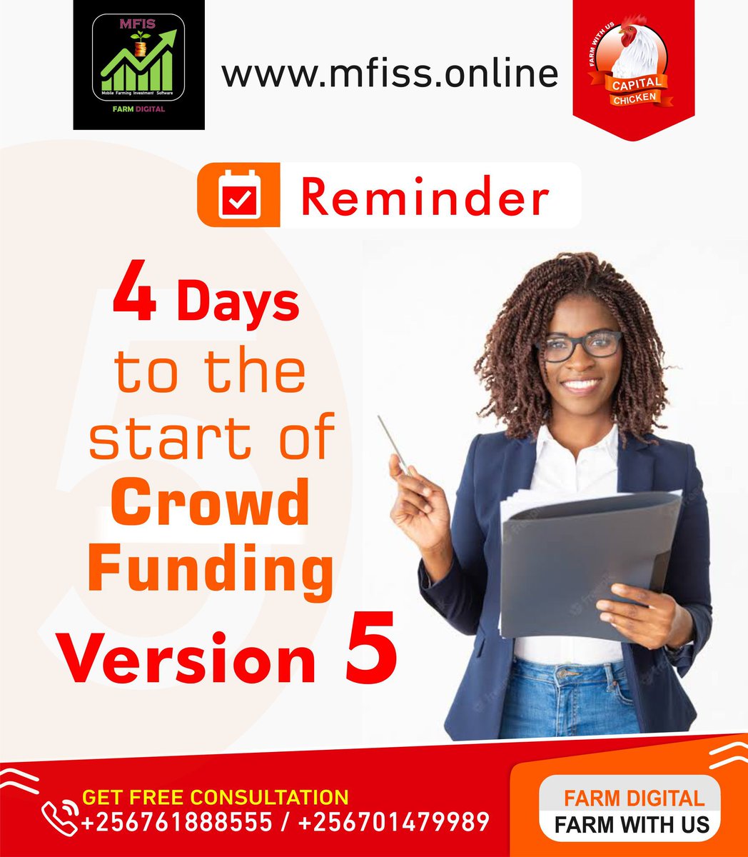 KevinEmmilie4's tweet photo. In just 4 days, we start crowdfunding with @capitalchicken2 we wouldn’t want to leave you behind, tap the link, register and be part of us in this amazing journey of farming https://t.co/l65ZpY2gob

#FarmWith https://t.co/TNvOOW3naZ