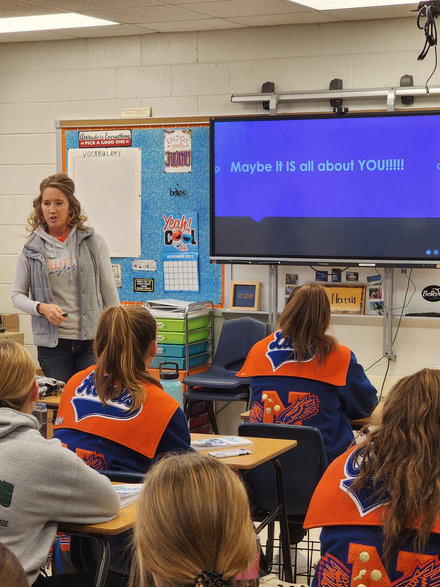 NCHSLadybball's tweet photo. Big thanks to our very own Mrs. Probst as our annual  guest speaker during our Bob Kerans Tournament. She spoke from the heart with valuable life lessons that apply on the court and beyond. Thank you, Mrs. Probst, for sharing inspirational words  and for all you do every day. https://t.co/ilV3IFq0wR