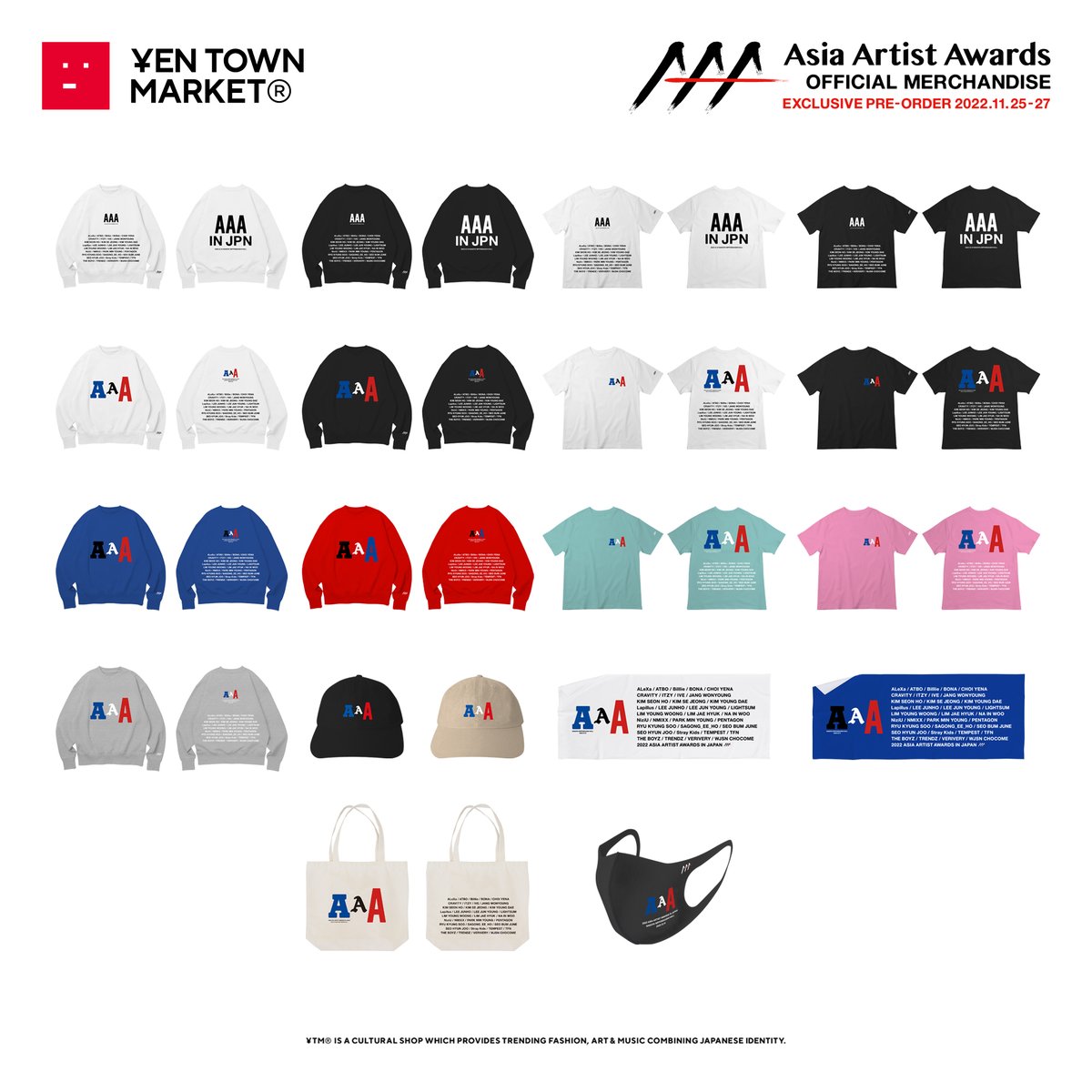 thestarjp's tweet photo. 「#2022AsiaArtistAwards in Japan」のオフィシャルグッズが発売✨ 先行受注受付は明日、27日（日）23:59まで☺️

↓下記リンクからお求めください！
https://t.co/0rSgRgEae9

※イベント当日販売に関しては後日詳細を発表

#2022AsiaArtistAwards
#2022AAA https://t.co/n0S7oiXd7Q