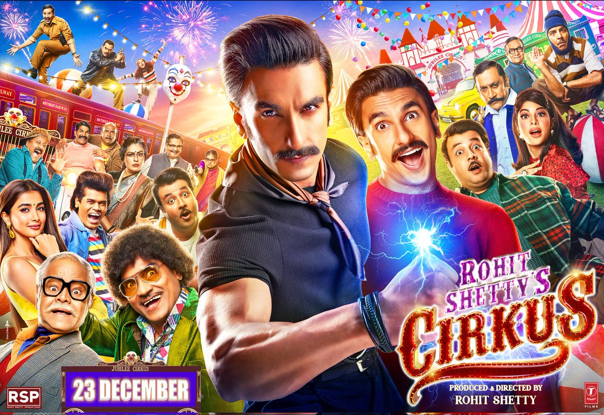 For your family... From your family members... Rohit shetty & team! #CirkusThisChristmas @tseries