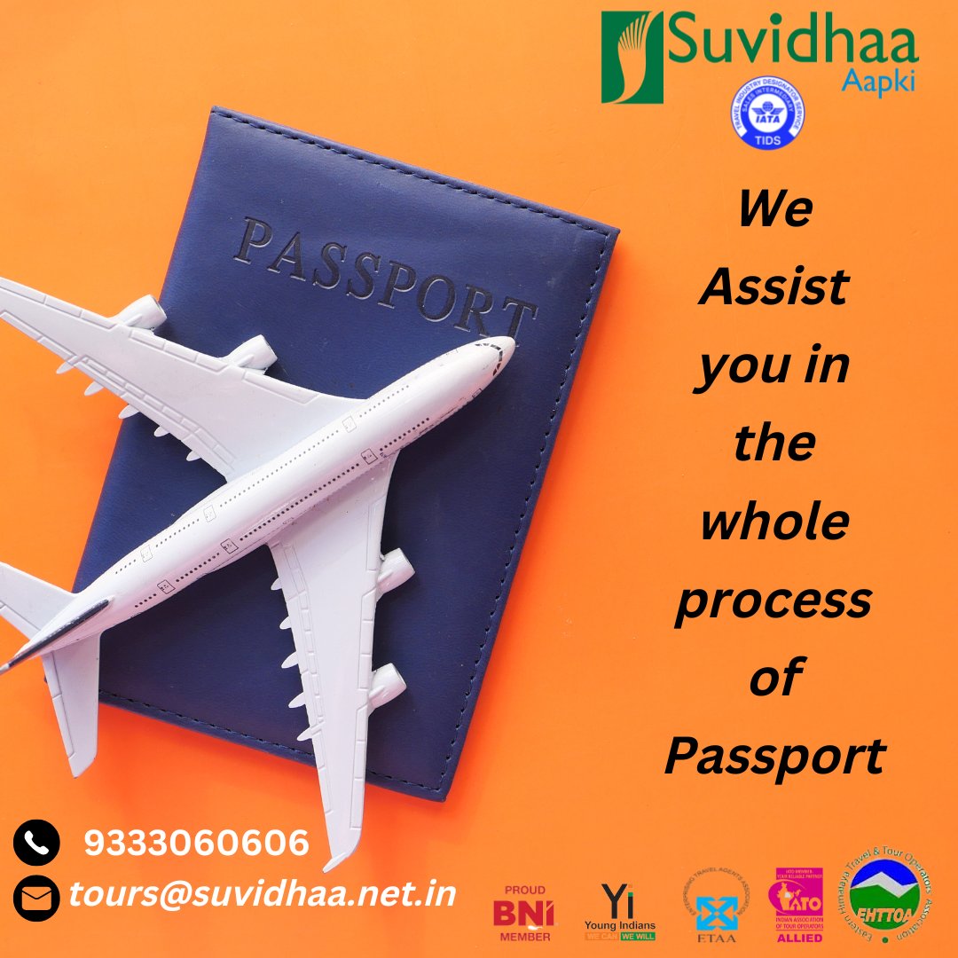 'Fill Your Passport application under guidance; We assist you in  the whole process of passport'
#passportassistance #application #SuvidhaaAapki #travel #explore #vacation