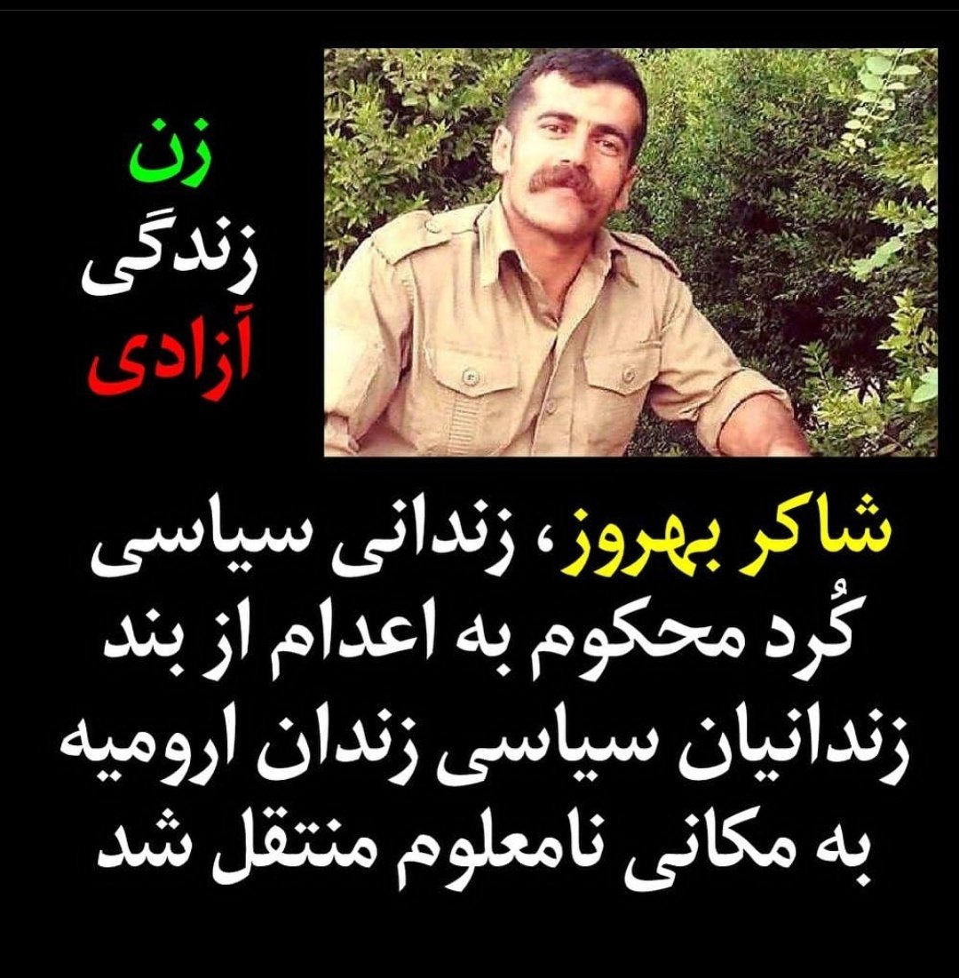 mfirestarm222's tweet photo. اعدام بس است ، خجالت بکشید #شاکر_بهروز
#Shaker_behrooz
#MajidrezaRahnavard
#مجیدرضا_رهنورد https://t.co/Q8lpILJakk