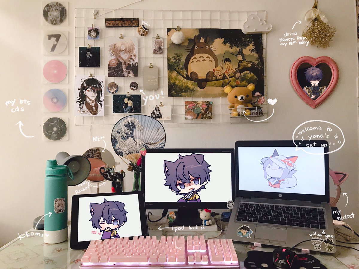 gukkielovs's tweet photo. #ShoSetUp
too lazy to retake a pic so i'm reusing this ;; this is my set up ! 💜 https://t.co/f1JypLHBk1
