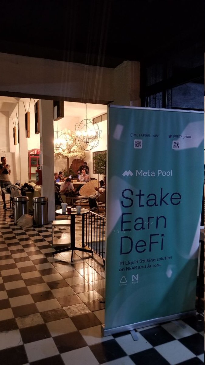 meta_pool's tweet photo. 🙌 @meta_pool #1 Liquid Staking solution on #NEAR and #Aurora 

⚡️ Stake
📈 Earn
💎 DeFi

#KeepOnStaking #OpenWebHouse #CreateWithoutLimits https://t.co/DtXtd1TTau