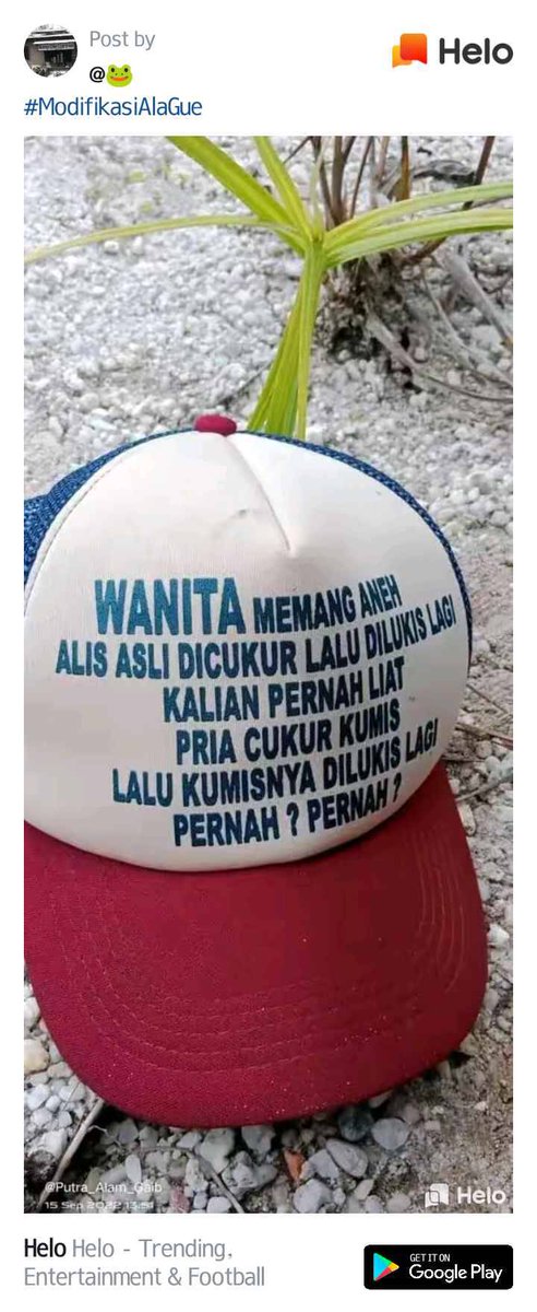 Kamu nanya, kamu bertanya tanya 😂