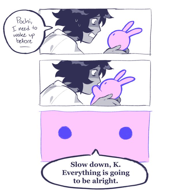 pochi can talk btw #oc 