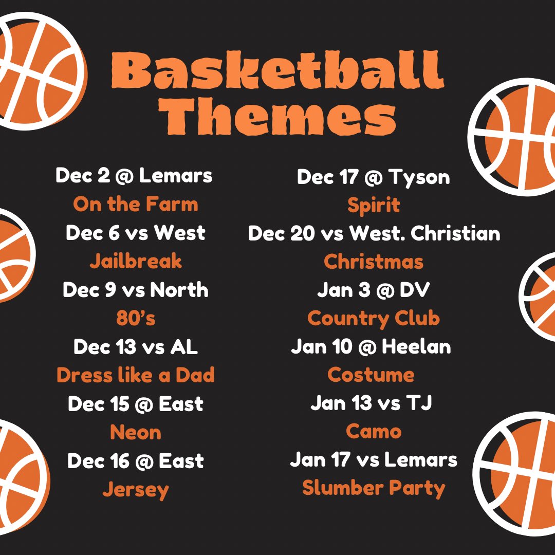 SBLstudsection's tweet image. this year's basketball themes!