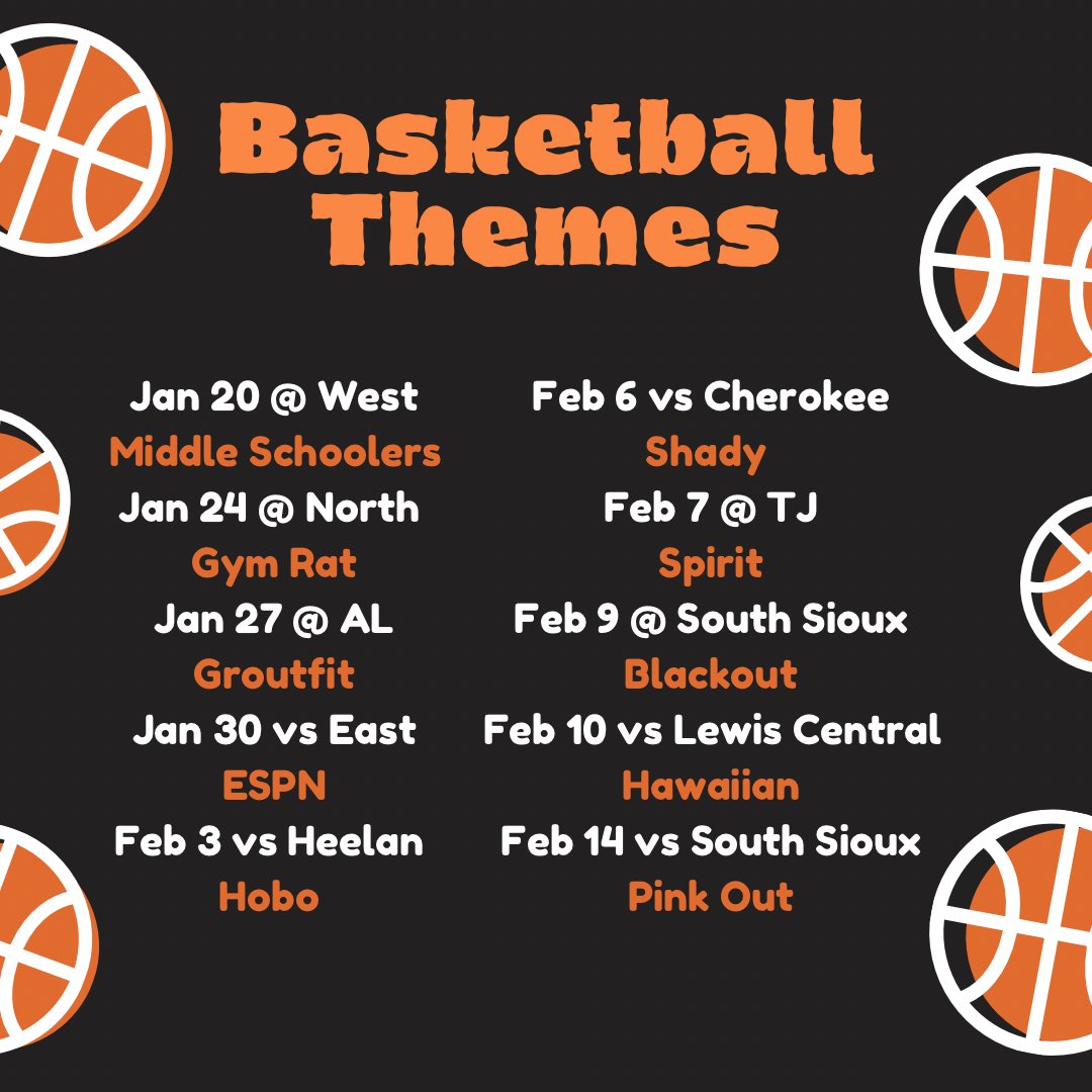 SBLstudsection's tweet image. this year's basketball themes!