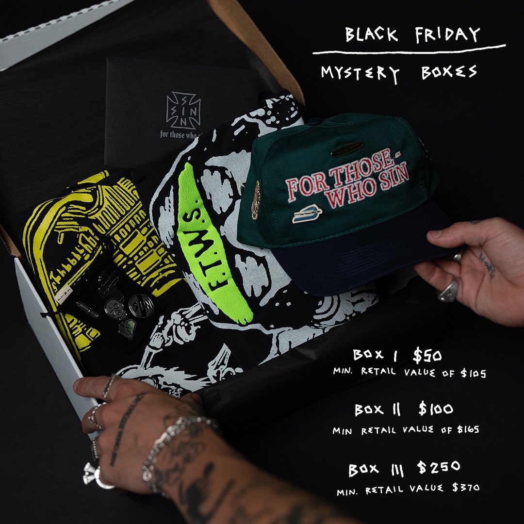 Last call on mystery bags. Only a few left.

Shop → bit.ly/tftws