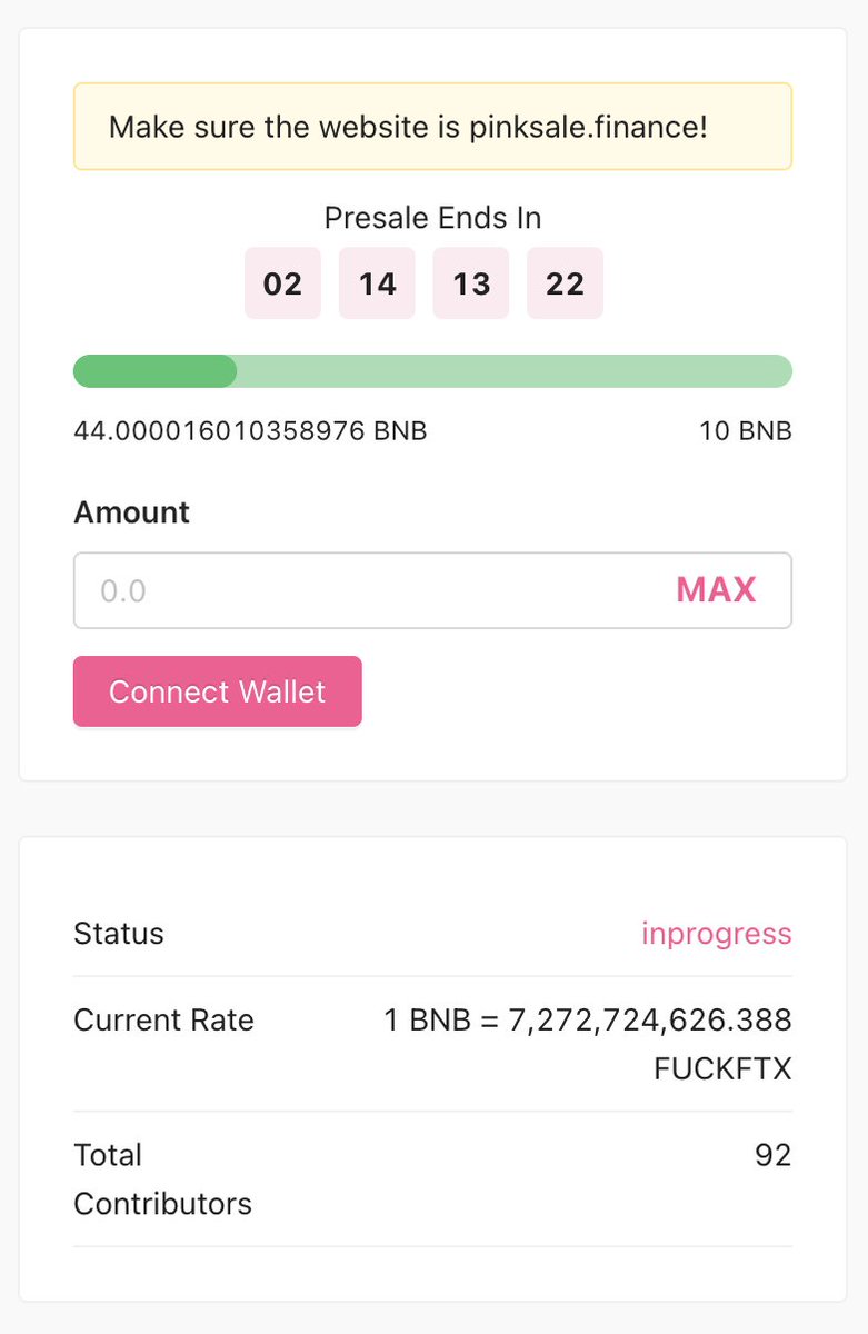 Softcap filled up quickly.

Our presale will end soon. 

Buy Now or Cry Later👇👇👇
pinksale.finance/launchpad/0x4b…