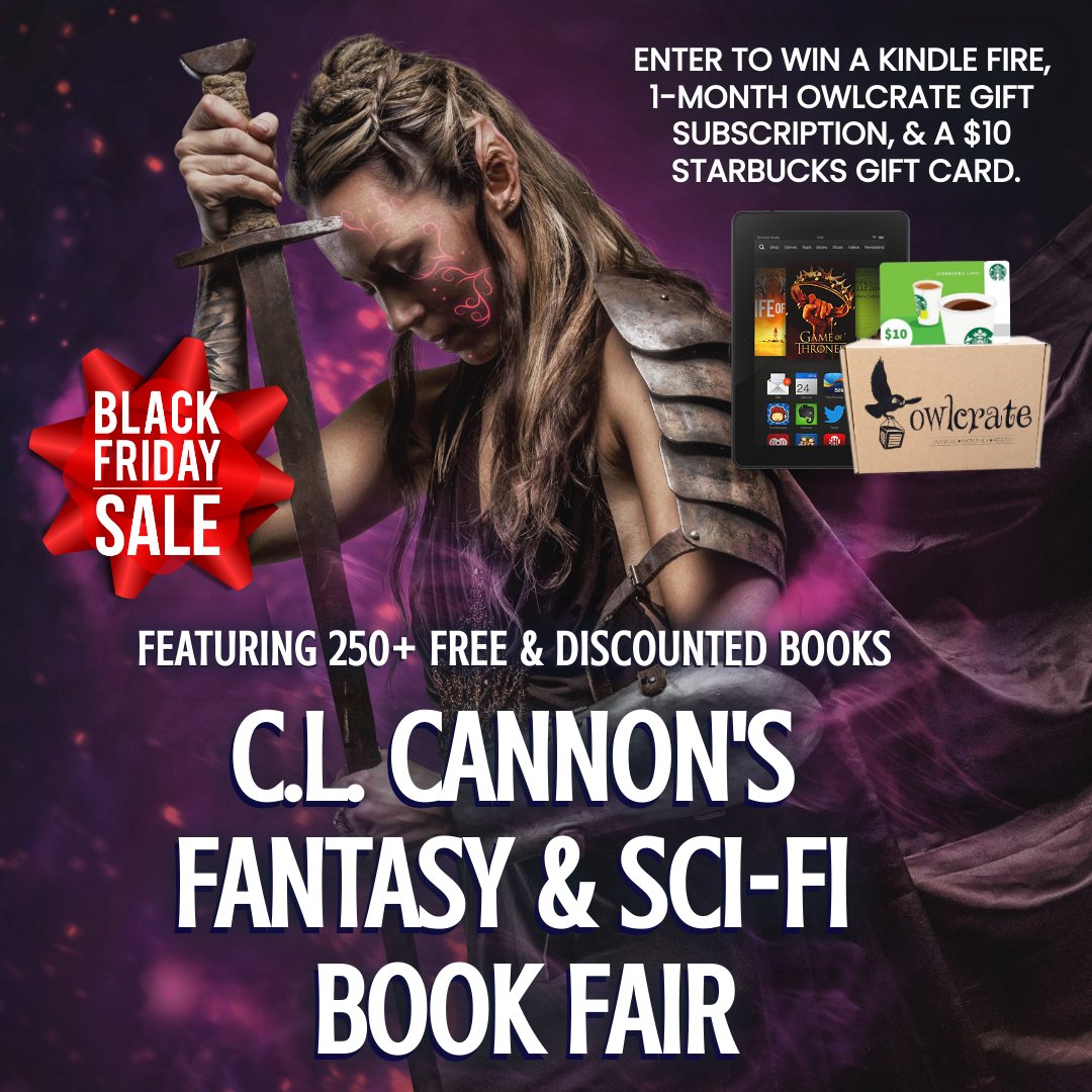 HUGE #giveaway happening right now, are you excited to read these #books? Have you heard of #owlcrate?
clcannon.net/bookfair/