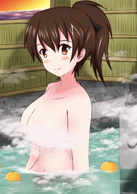 いい風呂の日らしいので過去に描いたものですが、、 