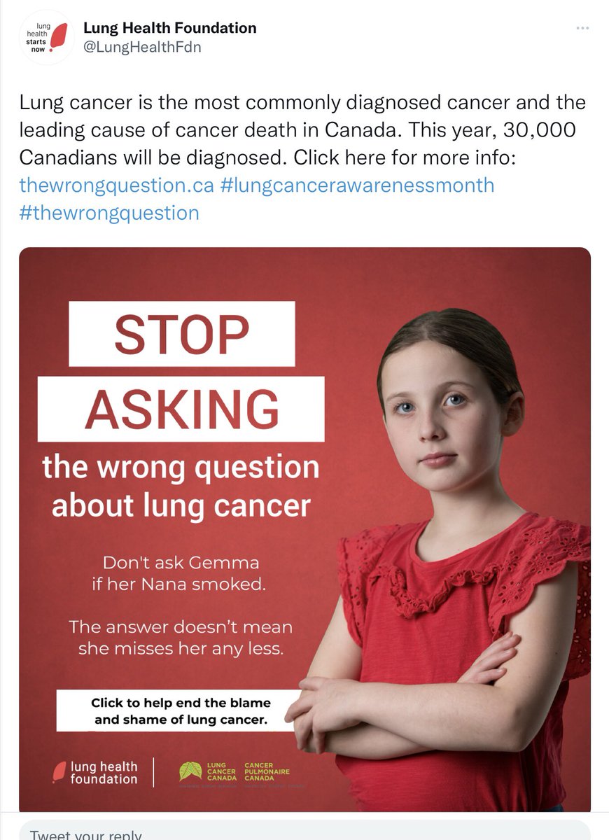 How about asking if Gemma herself is at greater risk of developing #lungcancer #asthma #COPD due to exposure to #woodsmoke from fireplaces, wood stoves or fire pits in or near her home?
(And where is your message on this @LungHealthFdn?) #LungCancerAwarenessMonth