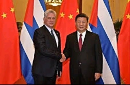 atenas_cuba's tweet photo. #DiazCanelEnChina .  En respuesta a @DiazCanelB  Gira por el gigante asiático. Hermandad, solidaridad, respeto. Eso hace más fuerte nuestras relaciones. ¡Viva la amistad entre China y Cuba. !. https://t.co/IH1m5usPz6