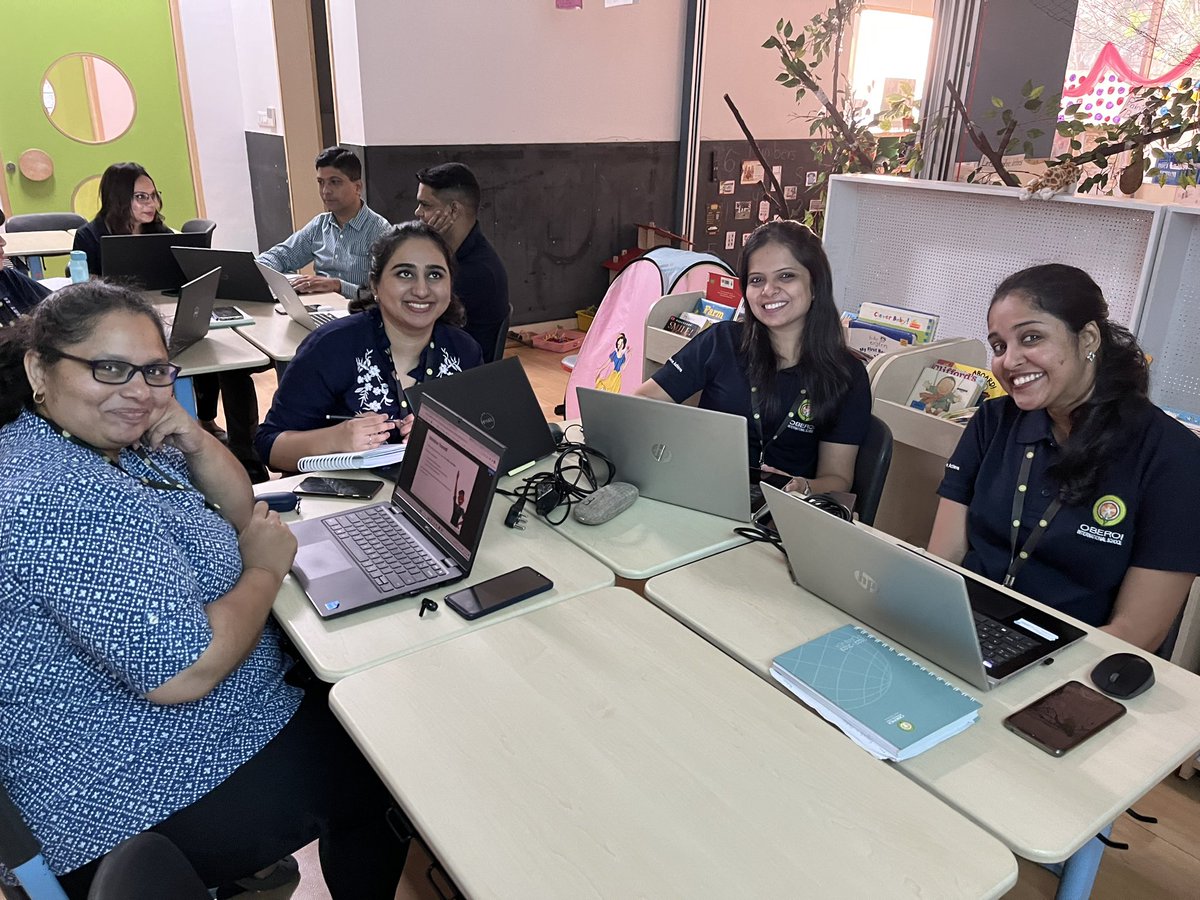 #COL2022 #OISCOL22 #celebrationOfLearning Getting ready for Day 2 - we have students, parents, support staff and teachers all learning together this weekend…amazing opportunities for all