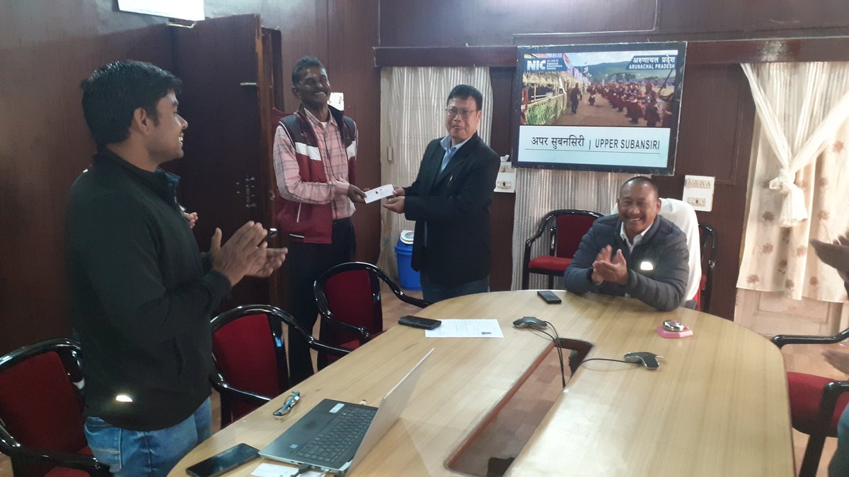 dc_upper's tweet photo. Launching of Sarathi (Online DL/LL) services in Upper Subansiri District https://t.co/0DE1gwl3fv