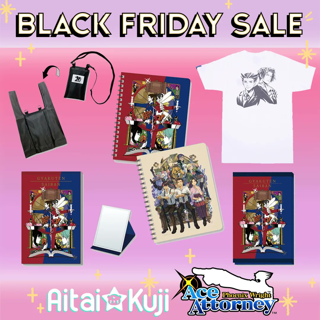 Aitai☆Kuji on Twitter "No objections to be found here on Black Friday