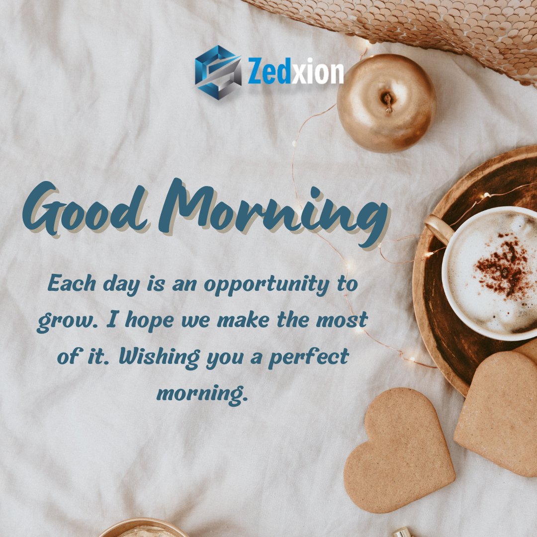 Good Morning #Zedxion family!🔅

How is your #Crypto week going?

#Zedxion #ZedxionExchange #cryptoexchange #blockchain #cryptotrading #cryptocurrency