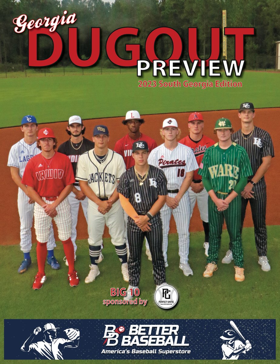 2023 Georgia Dugout Preview Magazine South Georgia Cover. Pre-order your copy today, which will ship in approximately three weeks.

gadugoutpreview.com/order/
