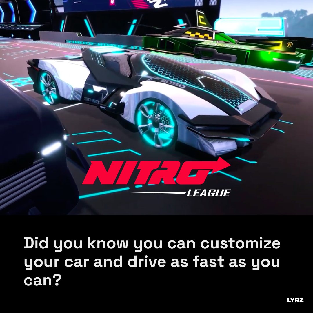 Interact_labs's tweet photo. πΎ Discover NFT Games:
@nitroleaguegame is a community-driven virtual racing haven full of exclusive content, digital connectivity, racing experiences, and more.
#LYRZ
#PlayTradeCreate
#discovernftgames
#blockchaintechnology
#blockchaingame
#ethereum #polygon
#NFTGame #NFT https://t.co/3J8a2FyePU