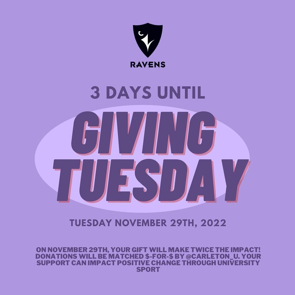 T-minus 3 days until Giving Tuesday! You can help support CU Ravens Rugby this year by donating on November 29th. Link to donate is in our bio! #givingtuesdayca #cuproud #curugby instagr.am/p/ClZ7dFZpchP/