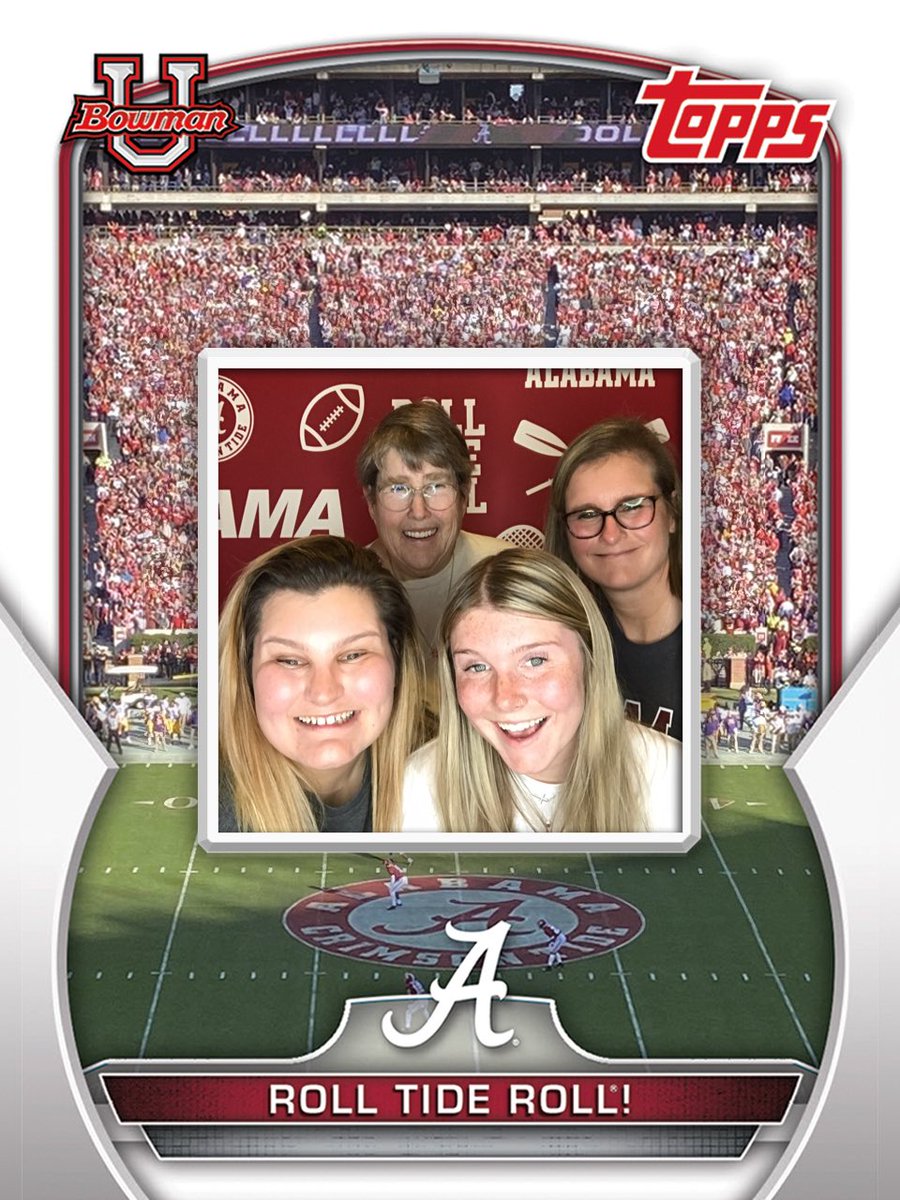 JennScottRDH's tweet photo. So blessed to share these memories with my mamma and my baby girls!! #IronBowl #RollTide #3generations #BamaMom https://t.co/i8QG1XjCjV