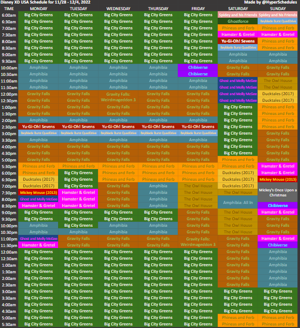hyperschedules-on-twitter-disney-xd-usa-schedule-for-11-28-12-4