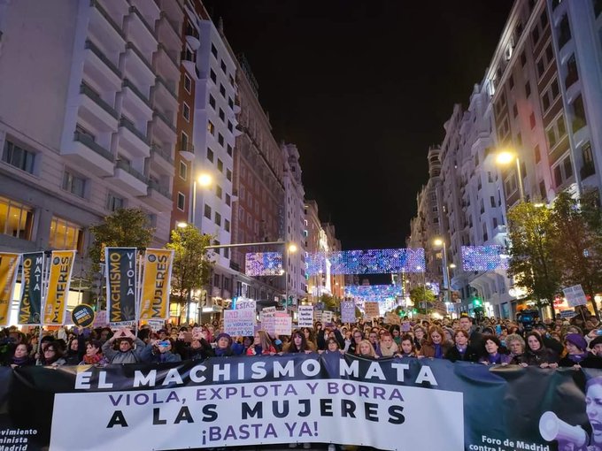 Foto cedida por Asamblea Feminista de Madrid 
