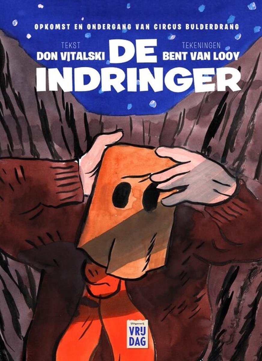 In 1992 maakten scenarist #DonVitalski en een jonge #BentVanLooy een uniek en absurd stripverhaal, zonder gevolg. De #Indringer werd op #Kerstavond 2021 teruggevonden en na 30 jaar alsnog uitgegeven. Als een eenmalig klein wonder, als een circusact op zich. Nu te koop. #Vrijdag