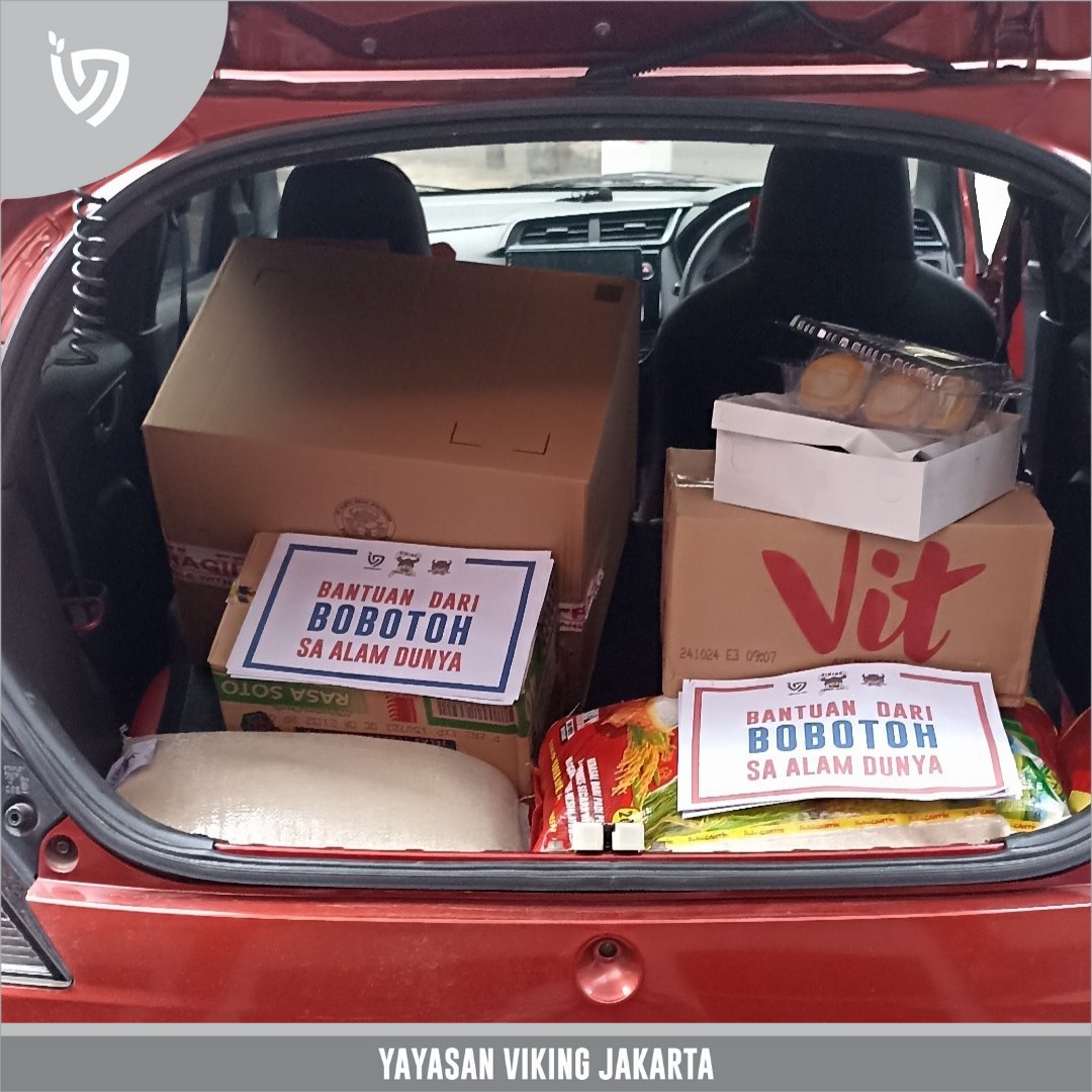 Menyalurkan bantuan dari Bobotoh sa Alam dunya ke lokasi bencana gempa bumi di Cianjur. 

Terima kasih kepada kawan bobotoh yang telah berpartisipasi. 
Semoga kebaikan kawan bobotoh dibalas Allah dengan kelipatan yang banyak.