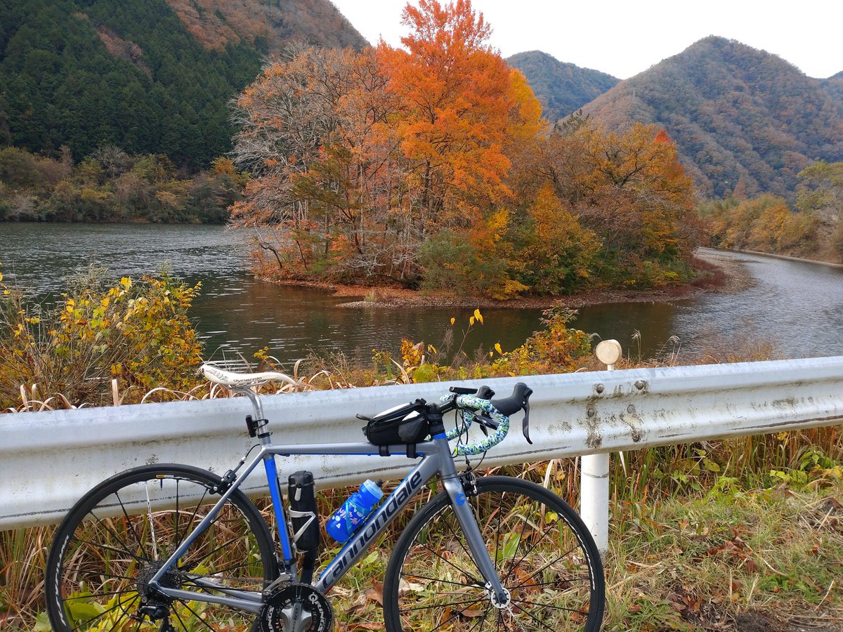 masher42's tweet photo. 来週に迫ったとっとりクリテリウム。手遅れとは思うけど、実走でインターバルトレーニングしてみた。GARMINのワークアウトメニューはなかなか便利。#CAADOPTIMO #cannondaleoptimo #とっとりクリテリウム #とっとりクリテ #旭川ダム #昔はクルマでローリングしてたダム https://t.co/nKUao1aAJg