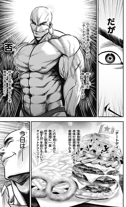 マッチョグルメ ～豚肉つけ汁うどん編～
② 