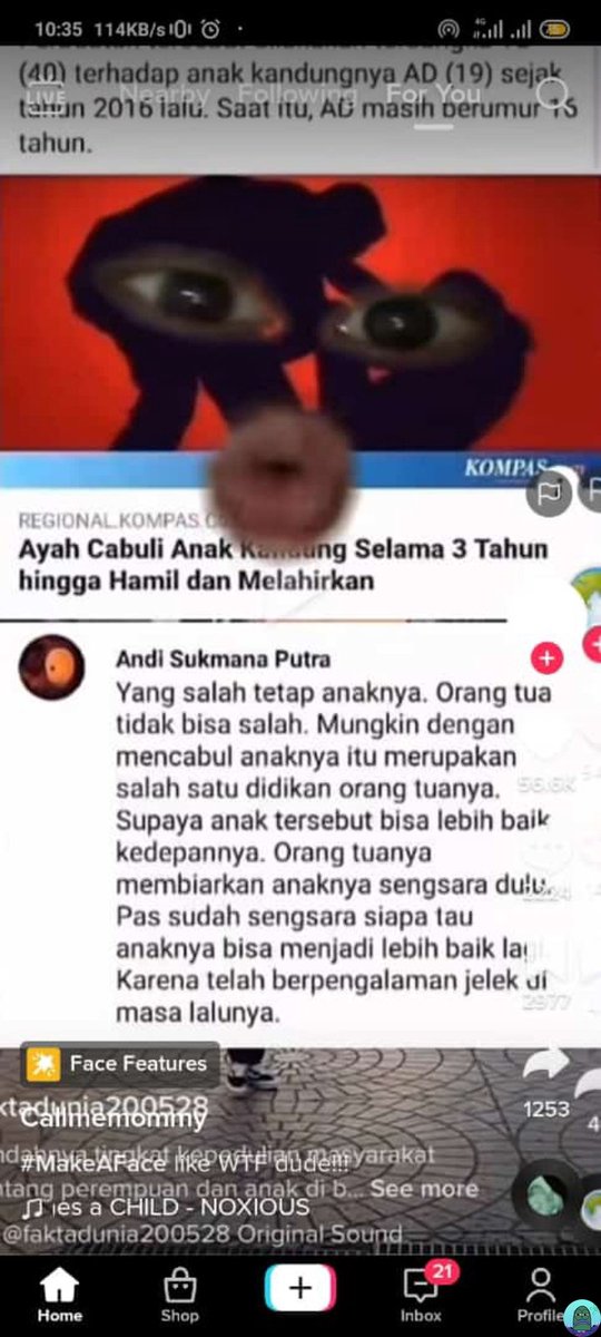 tanyakanrl's tweet photo. Cw // tiktok

💚 WHAT THE F*CKKK??? ARE U SICK?? https://t.co/ld9jpjcAeE