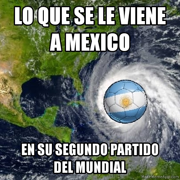 alexielus's tweet photo. Deportivamente literal 😱
Huracán categoría 5🙈

#FIFAWorldCup #Qatar2022 
#ArgentinavsMexico https://t.co/kHXKyrqgYS