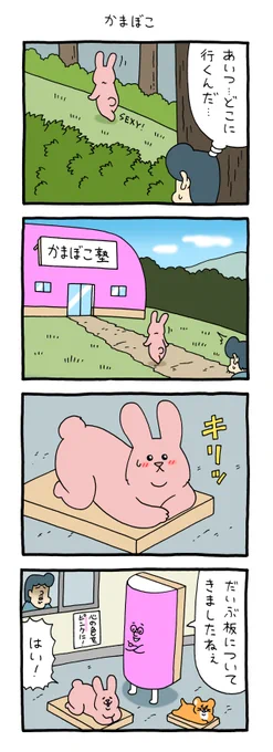 4コマ漫画スキウサギ「かまぼこ」単行本「スキウサギ7」発売中!→  
