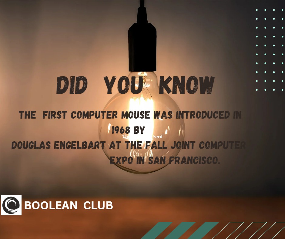 BooleanClub's tweet image. Did you know?