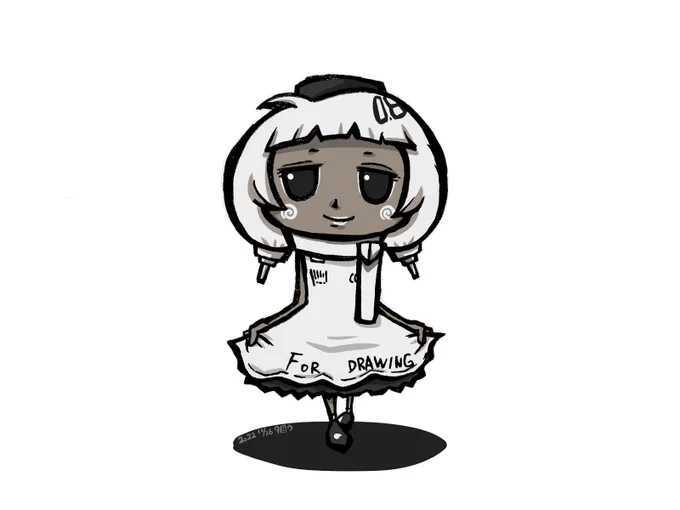 11/26 (289/365) ミリペンちゃん #今日は何の日 #ペンの日 #イラスト #illustration #一日一絵