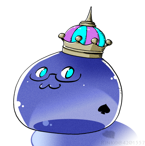 「blue eyes slime (creature)」 illustration images(Latest)