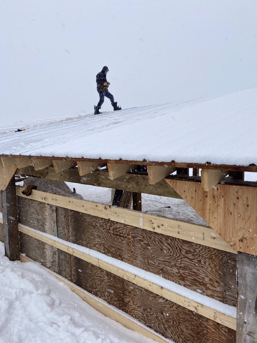 lenbrunner's tweet photo. They say build a sheep pen in the summer. I say to hot out, fall is better. Guess I should have started a month earlier lol. Might get it done tomorrow but doubtful. https://t.co/kO8ge3aXnv