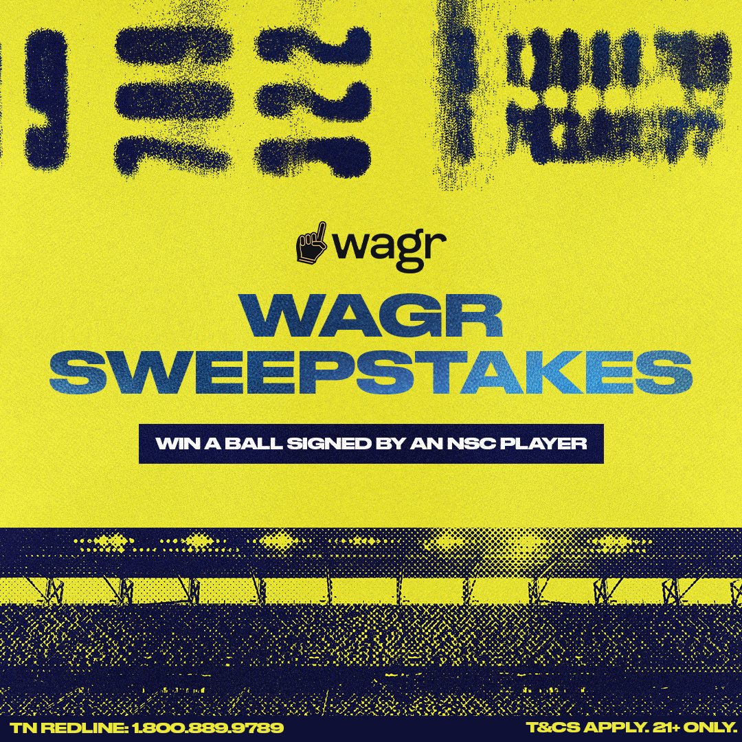 NashvilleSC's tweet photo. Our friends at @withwagr are giving away one more soccer ball signed by a mystery NSC player 👀

RT this tweet for your chance to win

(Must be following us and Wagr)

Rules: https://t.co/432Ks3boYA https://t.co/zdmA9F06ln