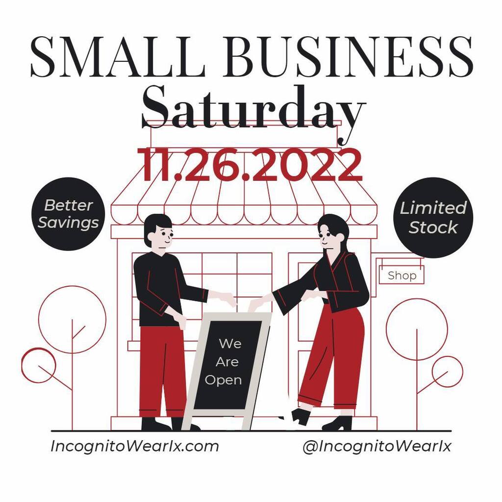 incognitowear's tweet photo. Missed our Black Friday deals? Don't worry because we have even more for Small Business Saturday! Supplies are limited: buy now! Start shopping here: https://t.co/6ZWjLAXIdy
-
-
#CCW247 #dontwaitforhelp #beyourownhero #boutique #womensboutique #onlinebo… https://t.co/fY53aZo2w1 https://t.co/FNLBzkFPve
