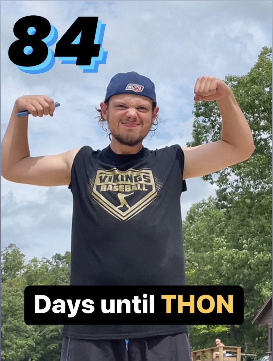 SFdaysuntilTHON's tweet photo. James Morrison is PUMPED that we only have 84 days till THON! https://t.co/OwlQ2Ts5Co
