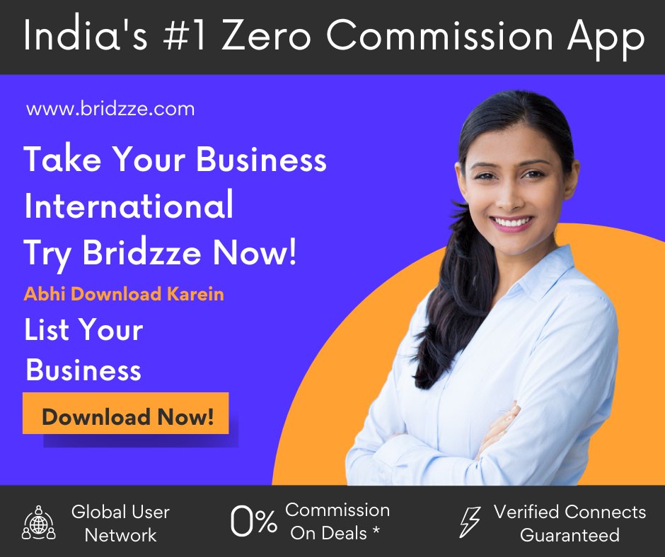 bridzze's tweet photo. Are you a freelancer? Get More cliens today for your business

Signup for free!

Try Bridzze Now!

Playstore: https://t.co/DgluzXGHZF...
App store: https://t.co/xG8kbebEfN
#app #sell #buynow #bridzze #delhincr #freelancers #OpportunityForAll #b2b  #Businesslead #O2O https://t.co/dEn3DgmRea