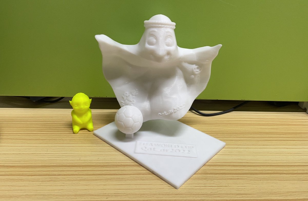 TRONXY3's tweet photo. #WorldcupQatar2022  #3dprinter  #tronxy https://t.co/wO3Qkpfw8W