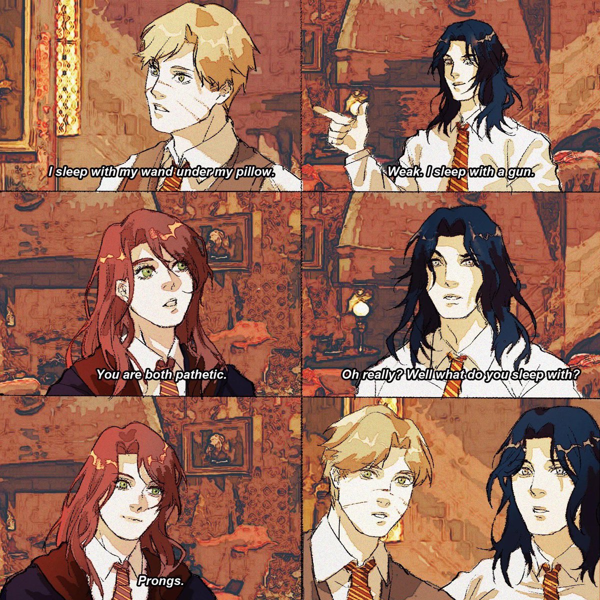 hibiscains's tweet photo. #HarryPotter the marauders and baby Harry https://t.co/GgYQnNYODz